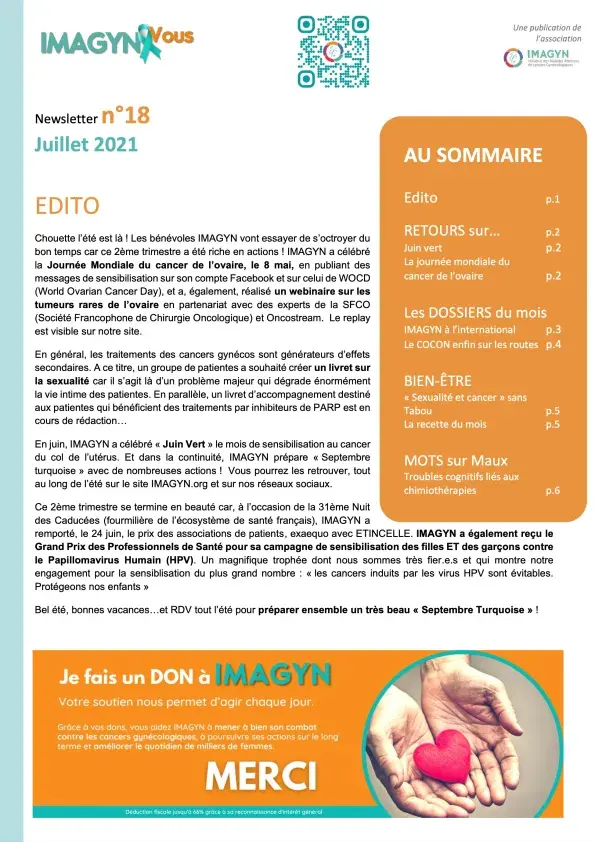 IMAGYN&Vous N°18 - Juillet 2021