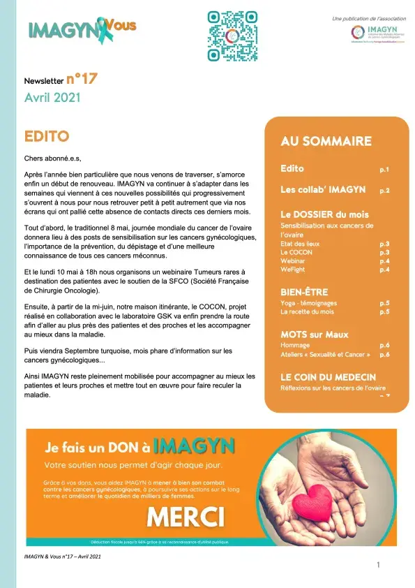 IMAGYN&Vous N°17 - Avril 2021