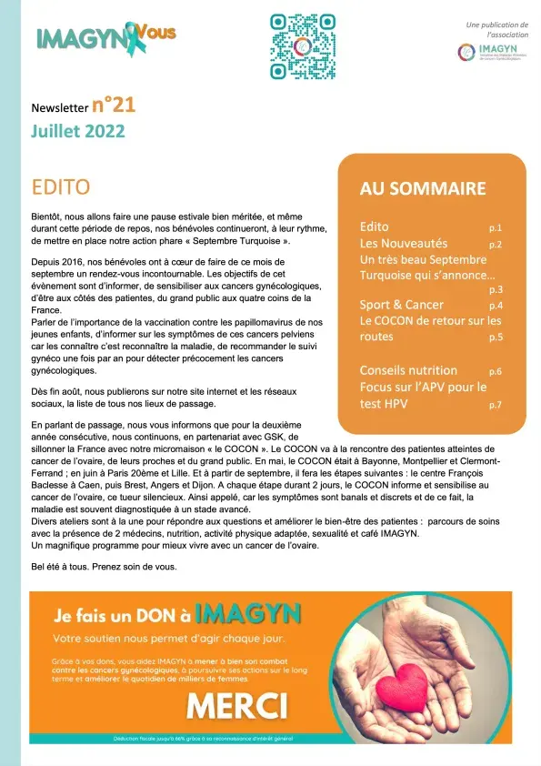 IMAGYN&Vous N°21 - Juillet 2022