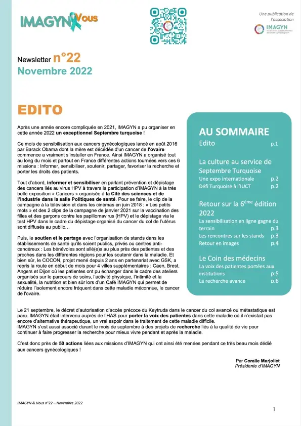 IMAGYN&Vous N°22 - Novembre 2022