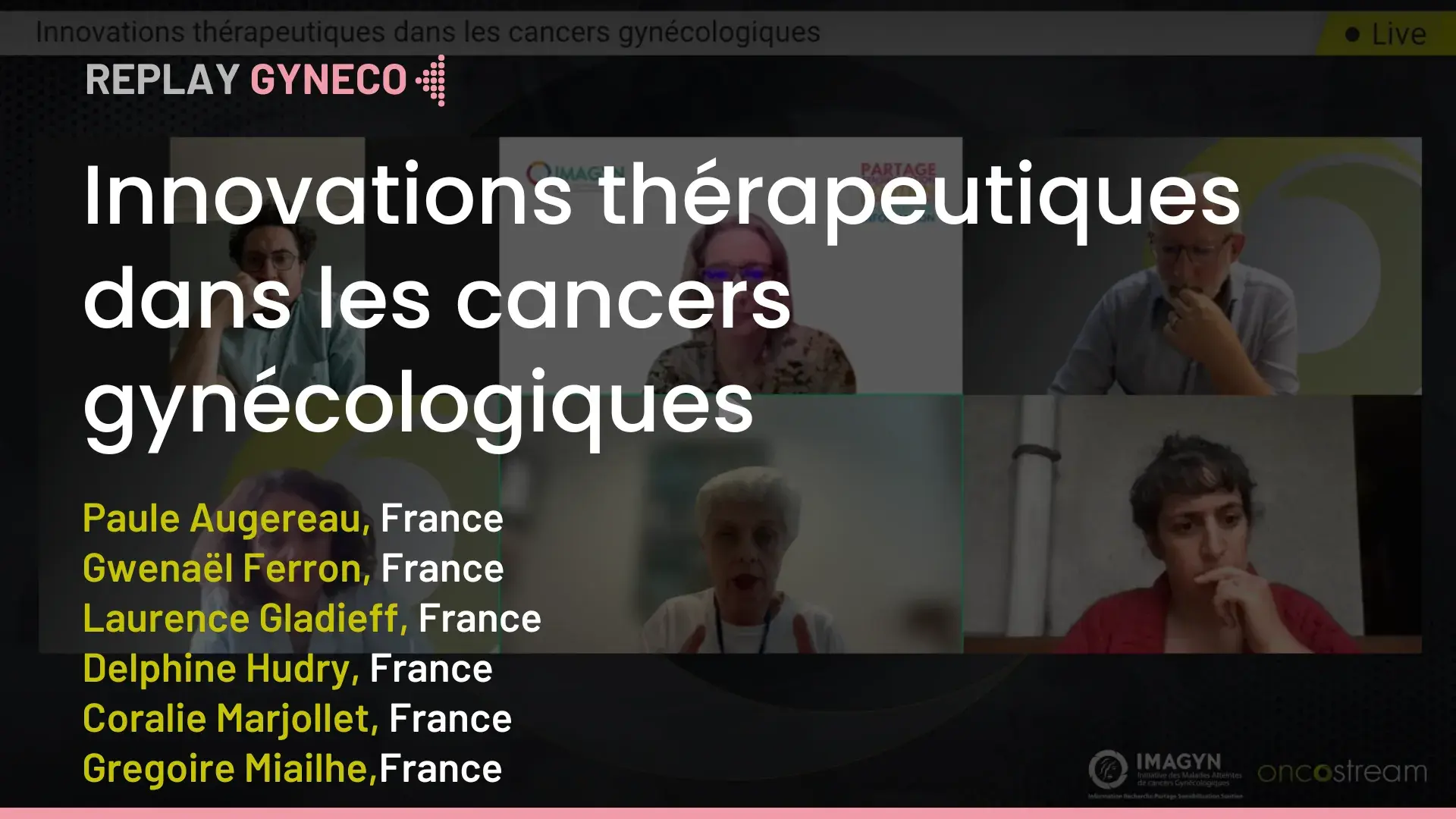 Innovations thérapeutiques dans les cancers gynécologiques